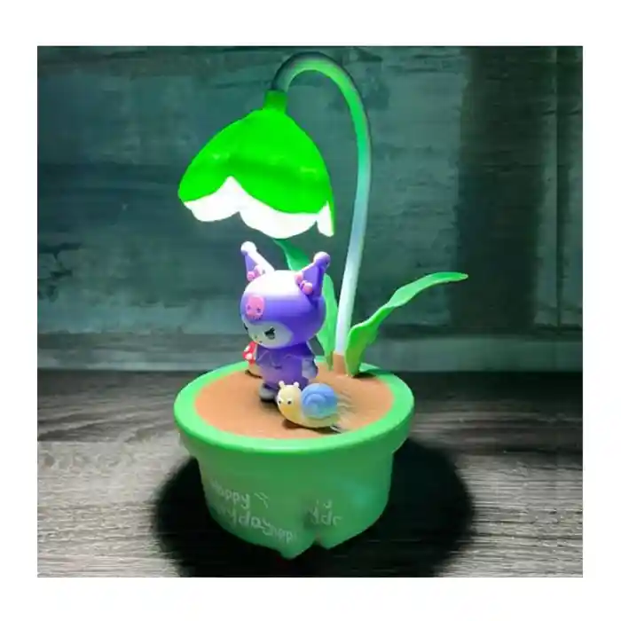 Flower Pot for Table Lamp Beautiful Study table.